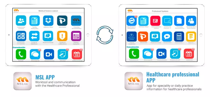 Ejemplos de App de plataforma MSL